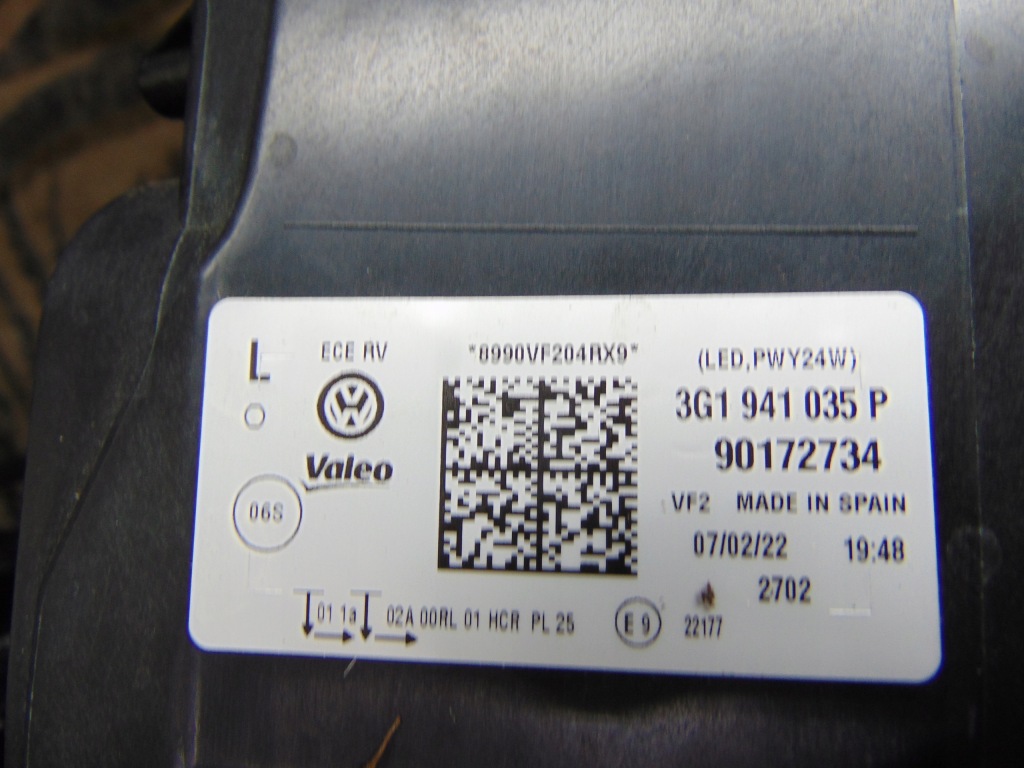 фото №6, Vw passat b8 перед lc7a 4xpdc бампер капот nowe