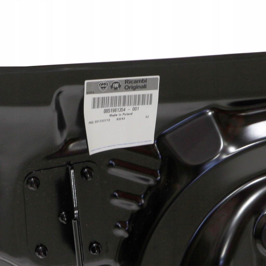 фото №3, Fiat 500 cabrio кришка багажника задня задня oryg