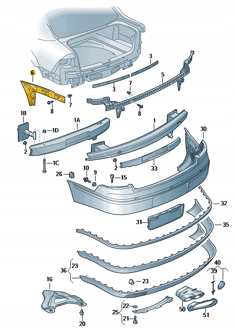 фото №3, 3d5807393d направляющая распродажа vw