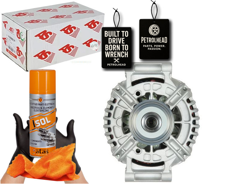Купити Генератор 12v audi a4 a6 1.8 2.0 tfsi 2000 - as-pl #petrolhead pro+ kit4