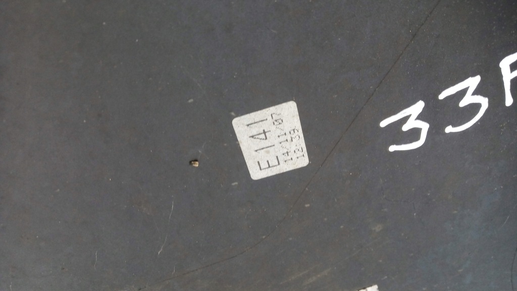 фото №14, Крыло правый перед передний 9656738480 peugeot 308 i t7 чёрный