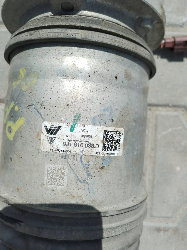 фото №6, Porsche taycan амортизатор правый перед проверенный