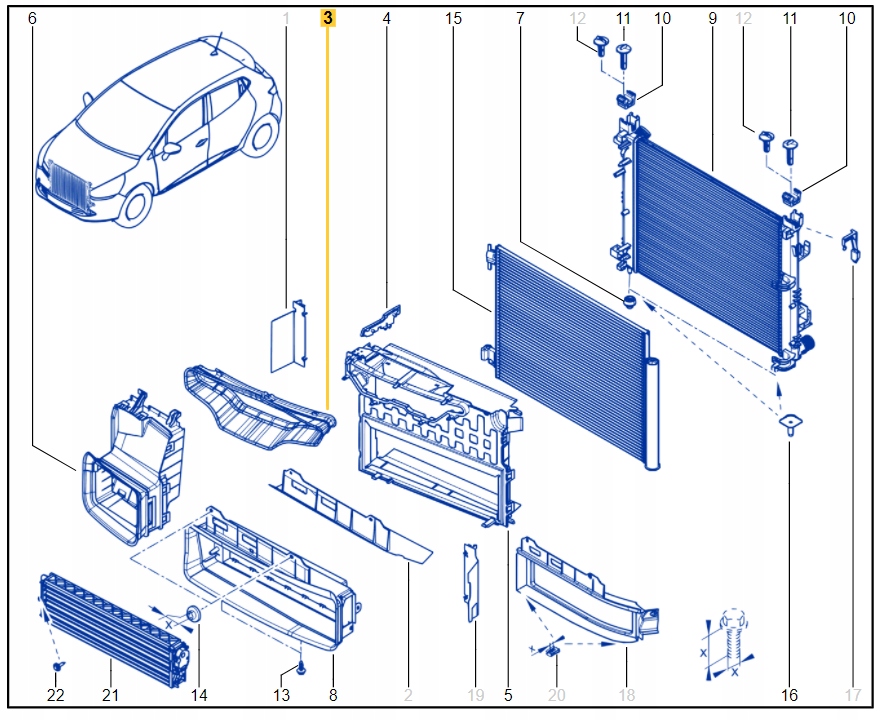 фото №3, Повітропровід повітря renault clio iv ph2 214762132r