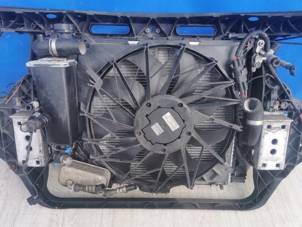 фото №4, Bmw x3 e83 04/07 підсилювач pas радіатор балка 2.5 бензин автоматична коробка передач