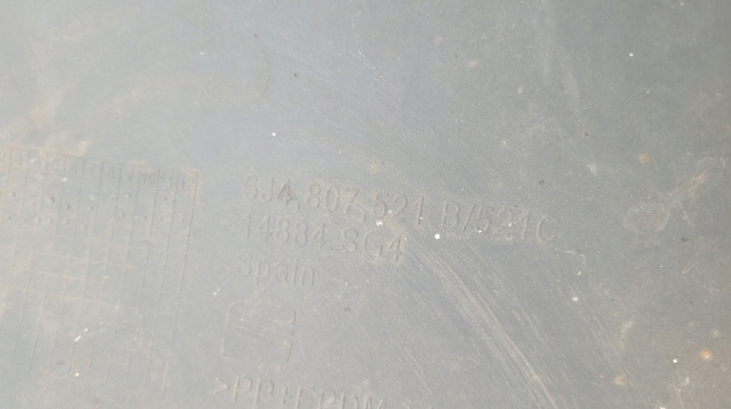 Seat ibiza iv спойлер накладка бампера задній дифузор 6j4807521b / 2264 Ціна