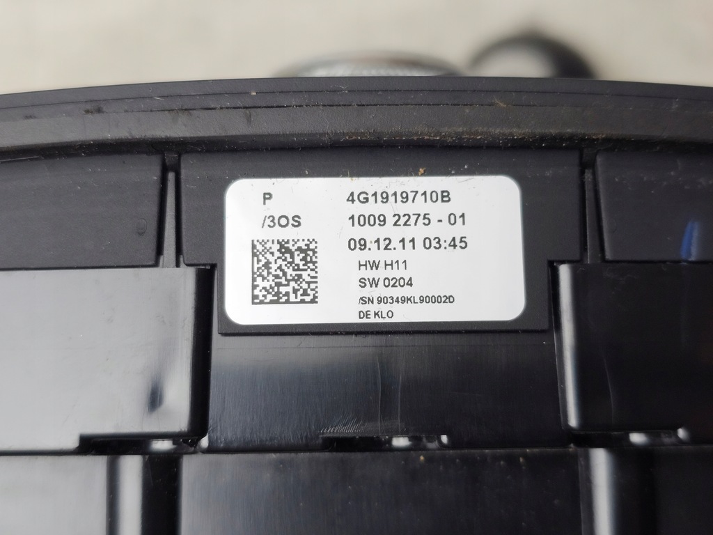 фото №12, Панель керування перемикач mmi рамка dekor чохол ручка audi a6 c7 a7