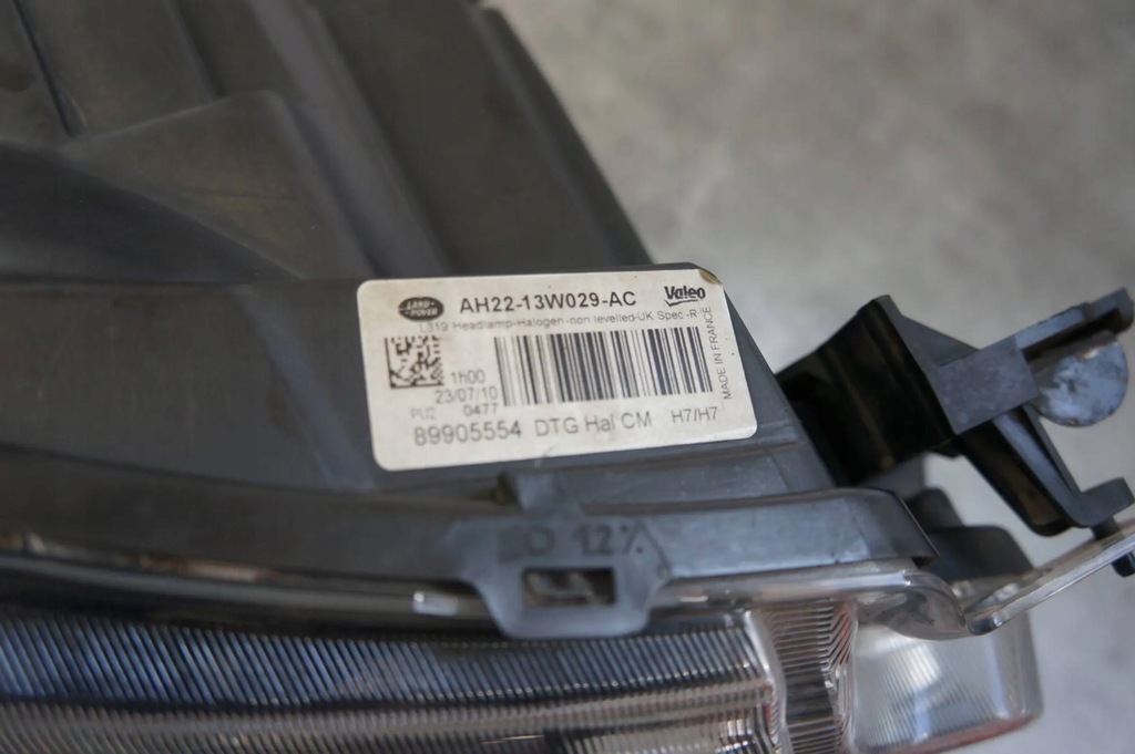 фото №3, Лампа правая правый перед land rover discovery iv