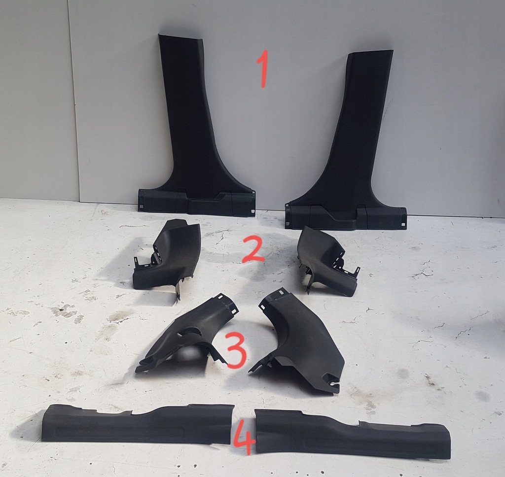 фото №1, Пластик обшивка защита стойка порог mitsubishi outlander iii lift