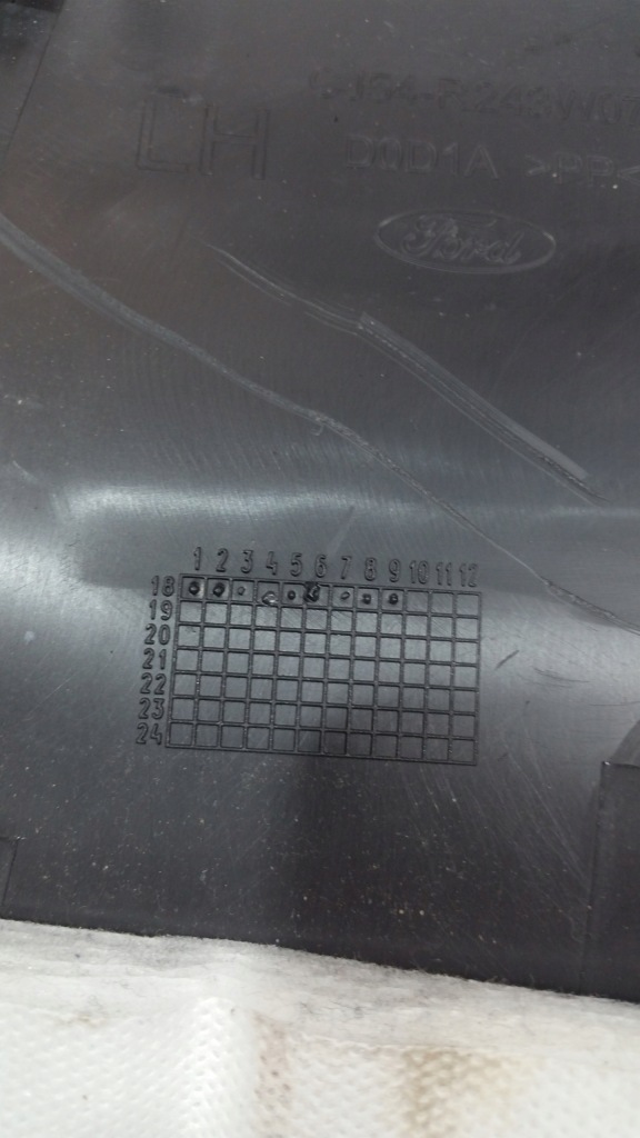 фото №8, Ford kuga mk2 захист обшивка стійка ліва