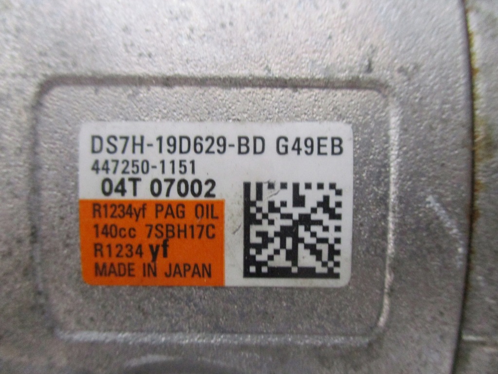 фото №5, Ford оригинальный номер ds7h-19d629-bd компрессор, кондиционер