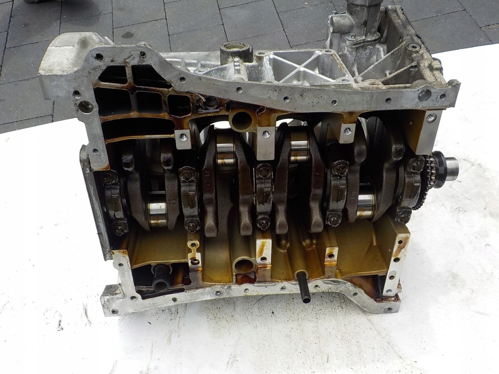 фото №14, Mercedes w203 1.8 компресор 271.946 блок dół двигуна wał