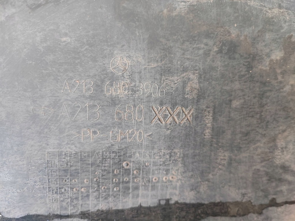 фото №9, Защита подвеска левая mercedes w213 a2136803906