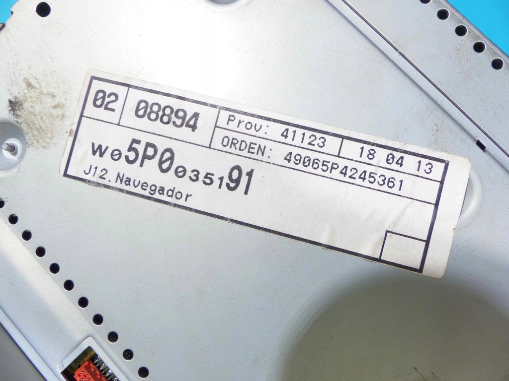 фото №9, Радио заводской seat altea 5p0035191