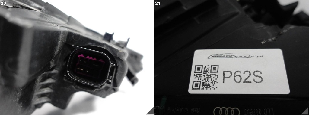 Audi rsq8 rs q8 4m8 18- фара matrix full led ліва перед європа пошкоджена Оригінал