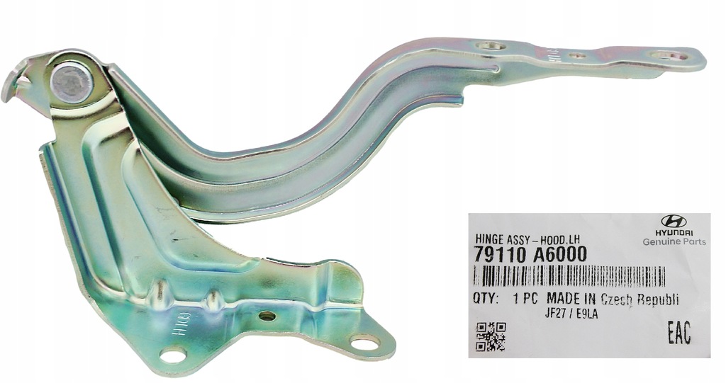 фото №1, Hyundai оригинальный номер петля капот левый перед lh hyundai i30 ii 2011-2017 79110a6000