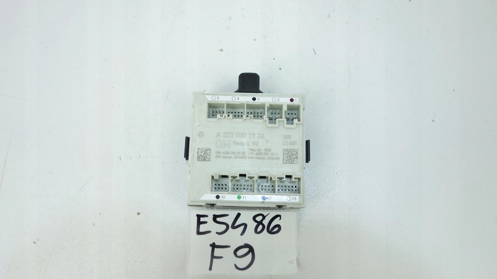 фото №6, Модуль блок управления комфорта дверь mercedes s w223 v223 2020- a2239001926