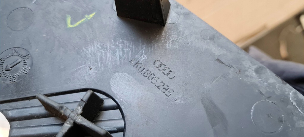 фото №11, A6 c8 4k захист накладка поперечина ліва 4k0805285