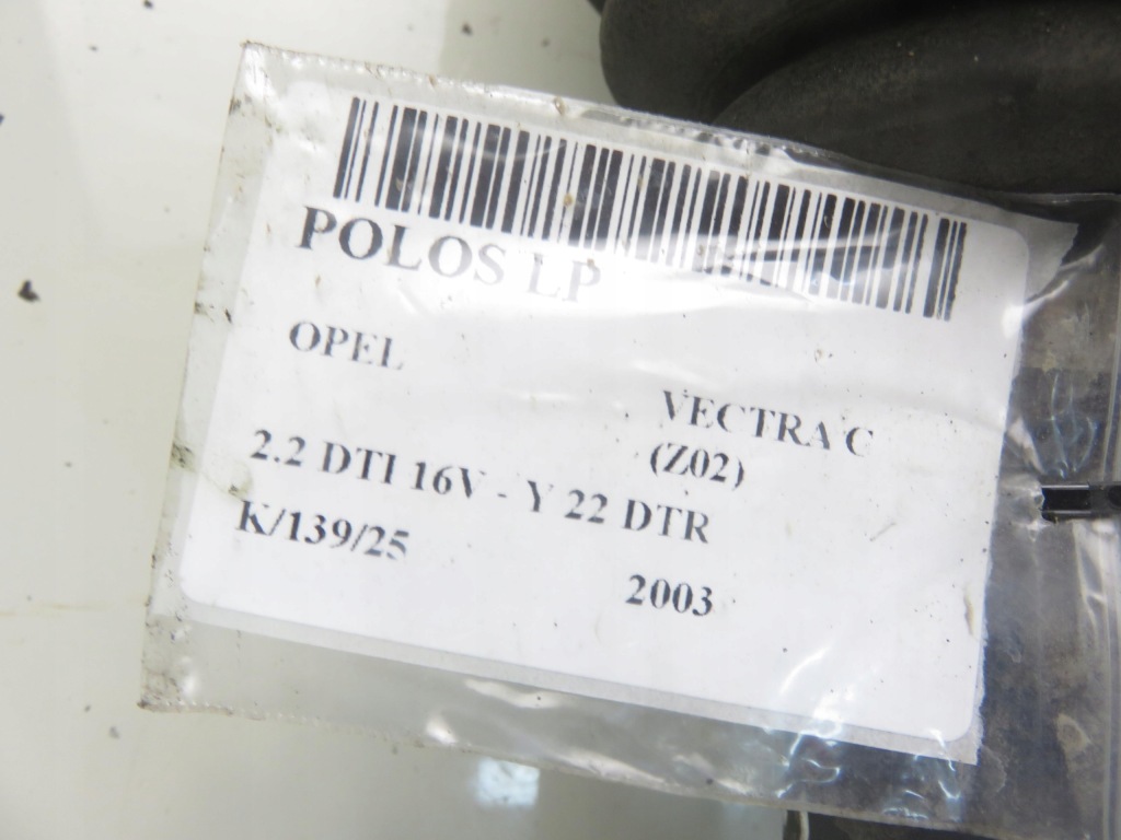 Приводной вал левая передняя opel vectra c z02 2.2 dti 16v 125 - y 22 dtr с Разборки