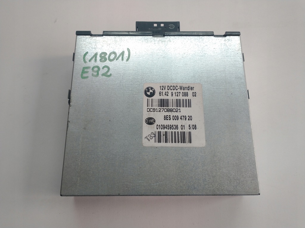 фото №1, Модуль напряжения bmw 3 e90 e91 9127088 блок управления