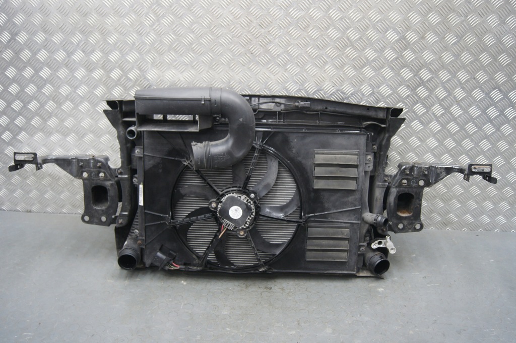 фото №9, Octavia ii lift 1.6 tdi pas передній підсилювач радіатор