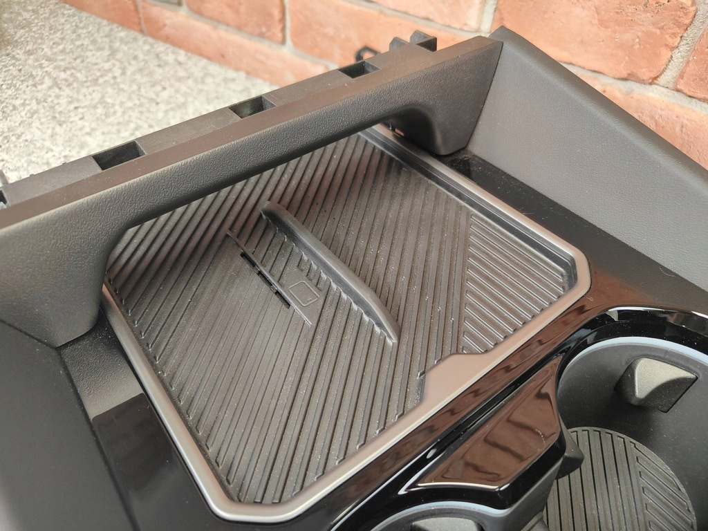 фото №8, Туннель средний bmw 5 g60 g61 подлокотник кожа кожаный белый rauchweiss