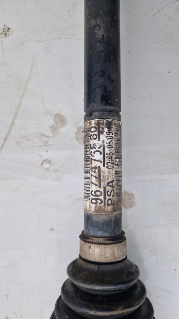 фото №2, Citroen c4 cactus привідний вал передня ліва привідний вал