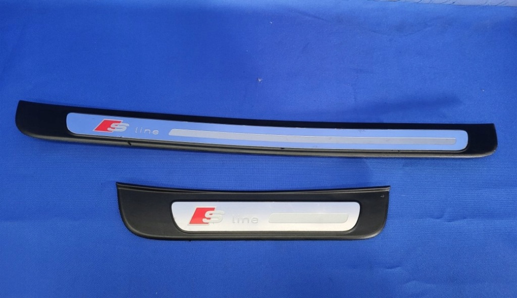 фото №1, Молдинг порог правый перед+ задняя audi a5 8t lift s-line sportback