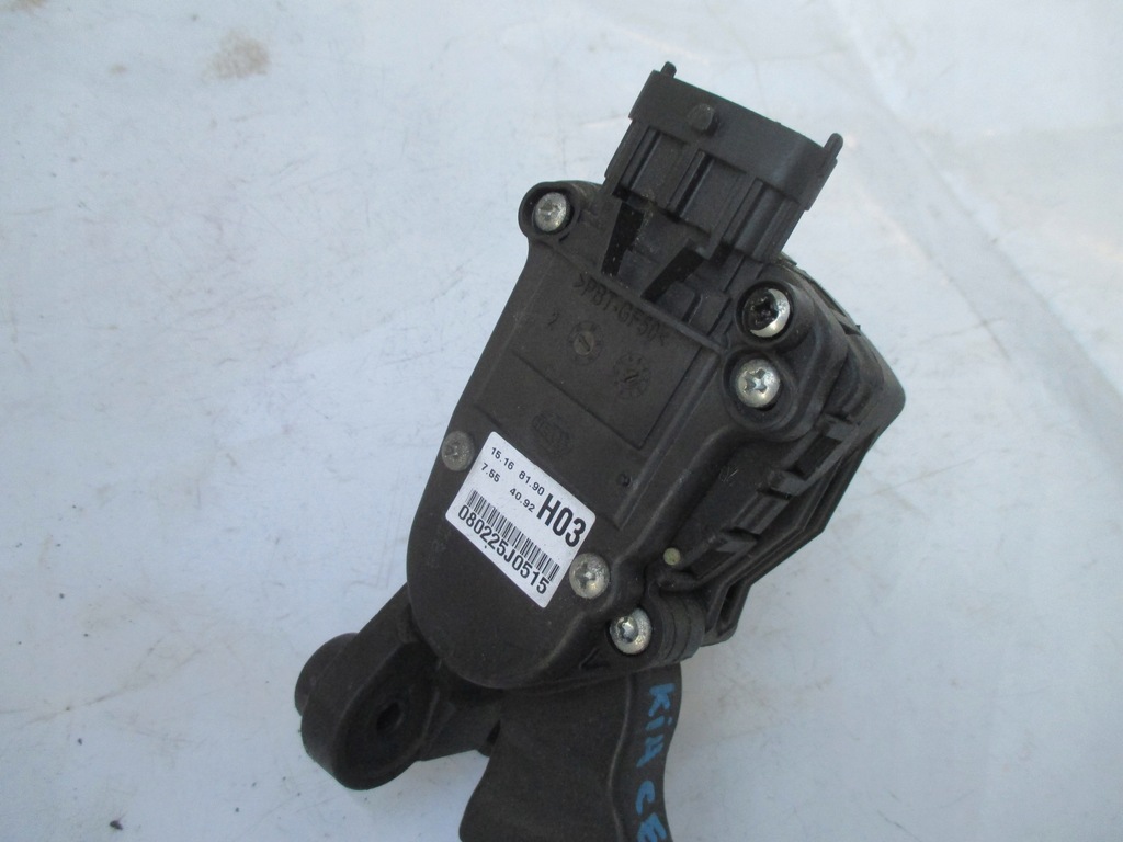 фото №6, Педаль газа kia ceed i 2,0 crdi