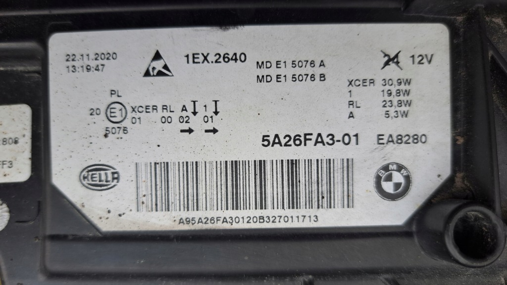 фото №6, Bmw 5 v g30 g31 lift full led лампа передня