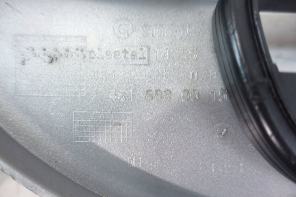 фото №8, Решётка решётка радиатора бампера перед smart fortwo 451 a451 2007-2012 a4518880015