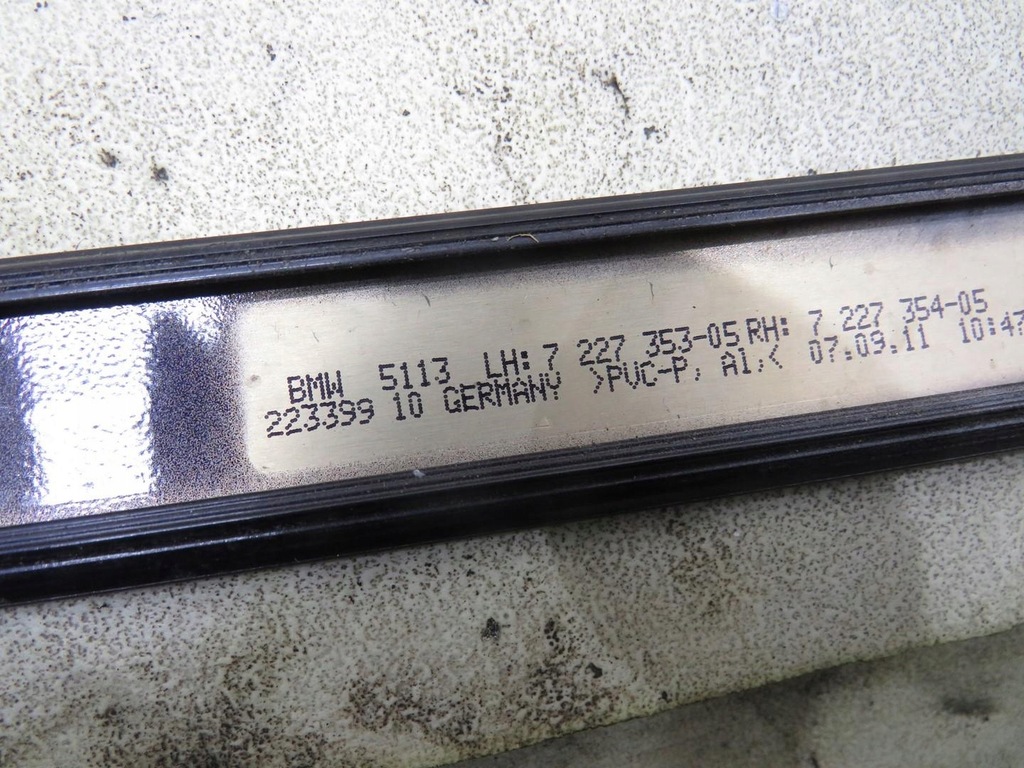 фото №7, Молдинг дахова ліва bmw 6 f12 f13 22339910