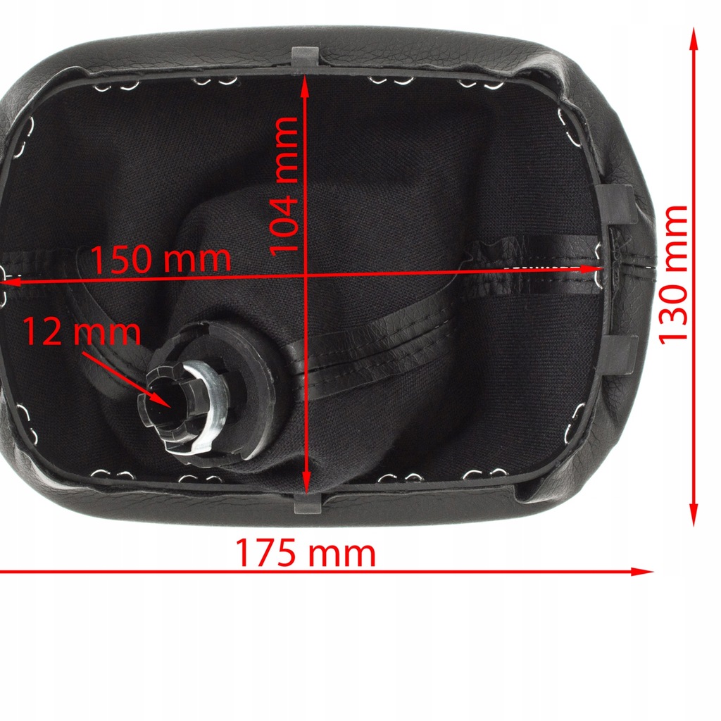 фото №8, Vw passat b5 fl 2000-2005 ручка рычаг переключения передач +чехол