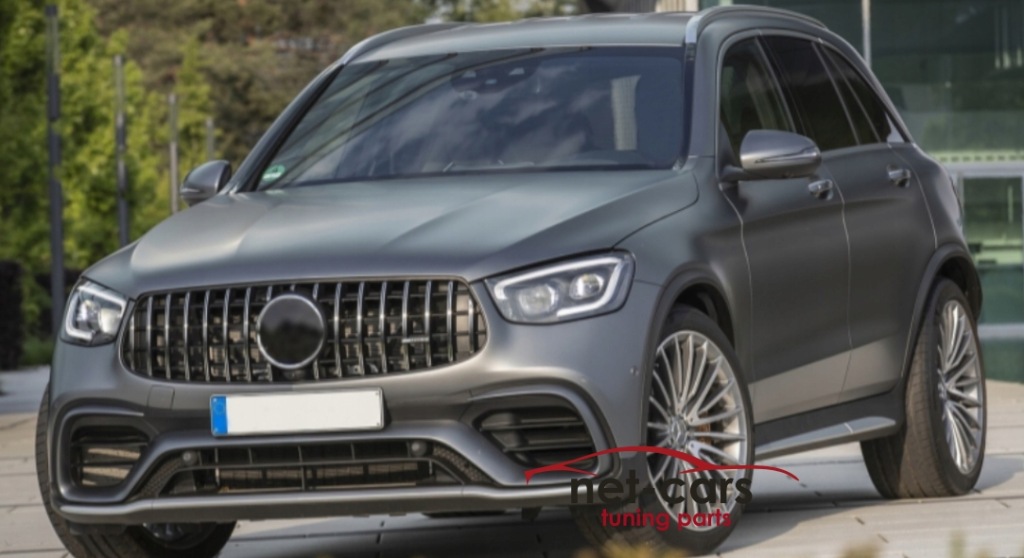 фото №14, Бампер диффузор mercedes glc x253 20- glc63 amg b