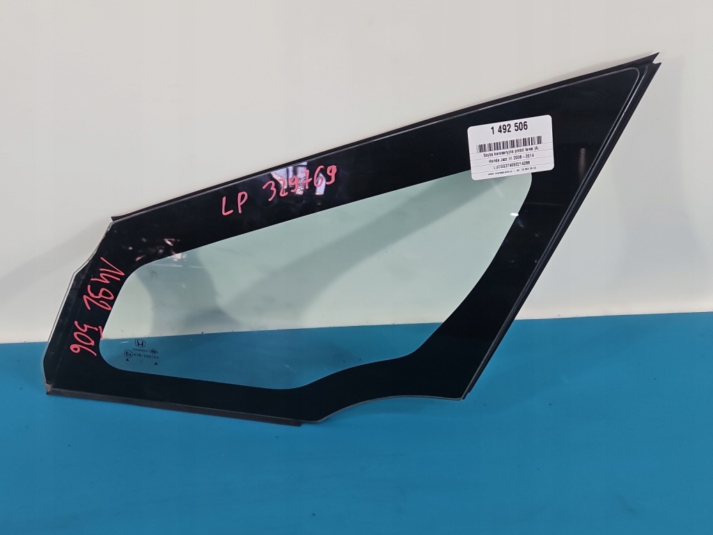 фото №1, Скло кузовна перед ліва honda jazz iii двері hb