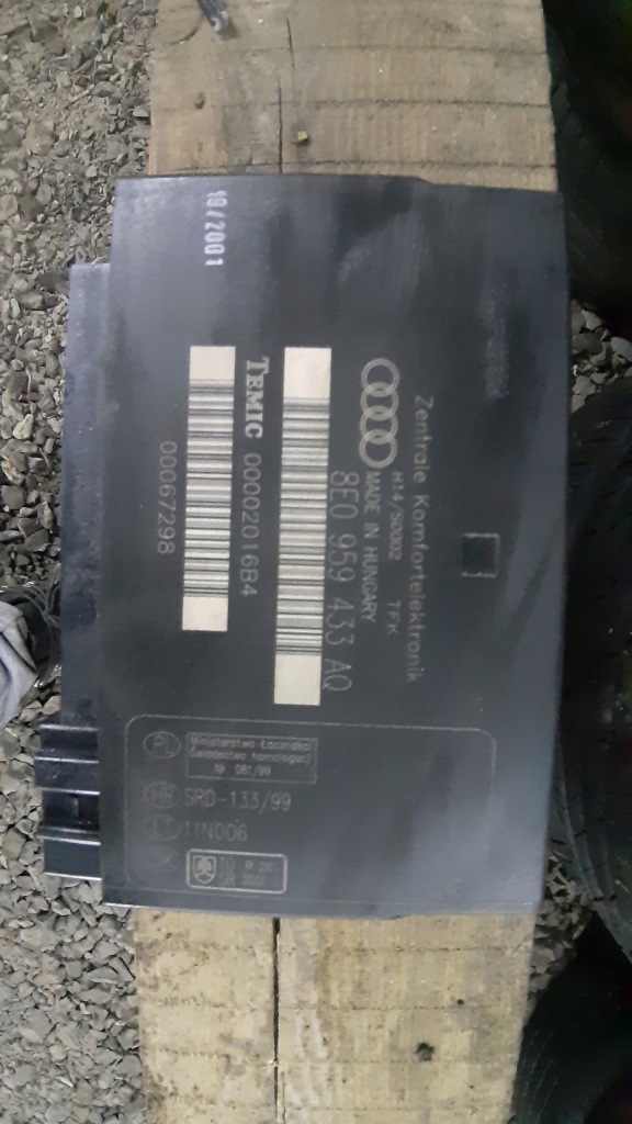 фото №1, Модуль комфорту audi a4 b6 8e0959433aq