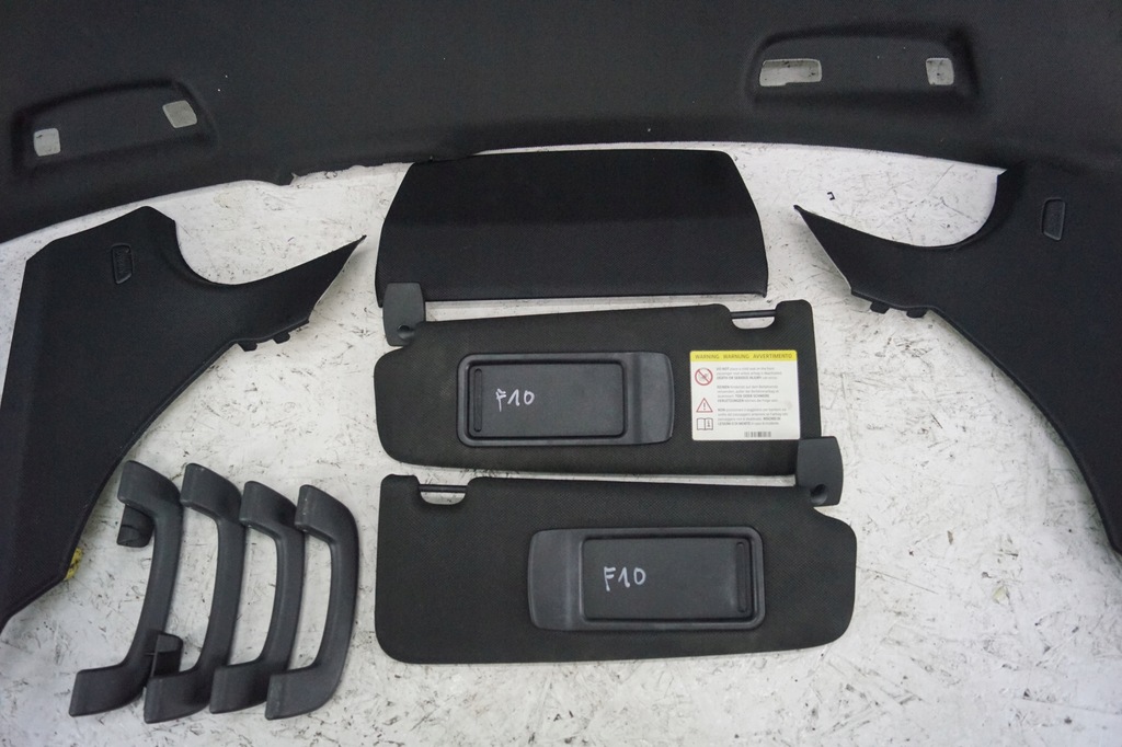 фото №9, Потолок bmw 5 f10 m-pakiet czarna