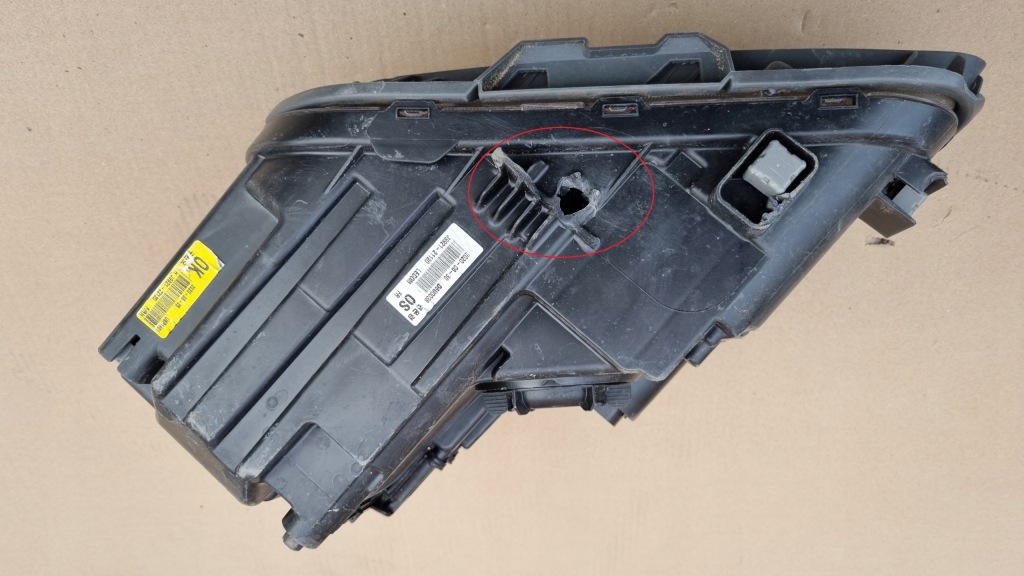 фото №5, Hyundai kona i 1 2017 17 лампа фара передний перед правый правая led