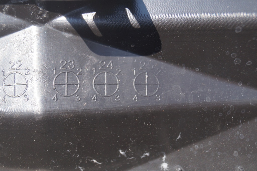 Молдинг на бампер задний hyundai tucson iv 4 pdc 20-2 Оригинал