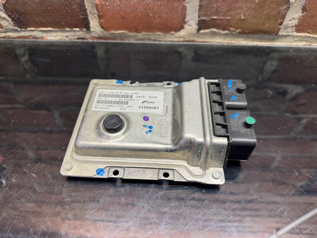 фото №1, Fiat 500 бортовой компьютер блок управления 51994082