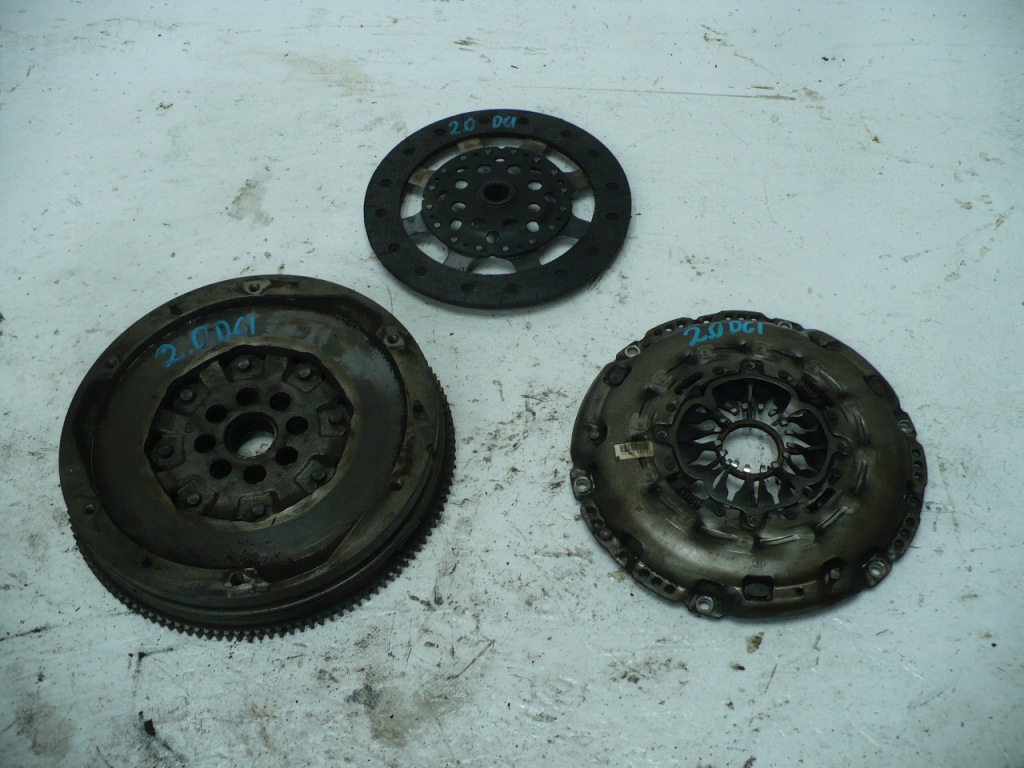 фото №1, Зчеплення диск притиск двомасовий маховик qashqai 2.0dci m9r