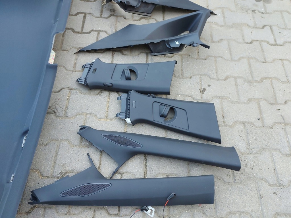 Vw id4 11a , 2024r suv 5d потолок пластики комплект с Разборки