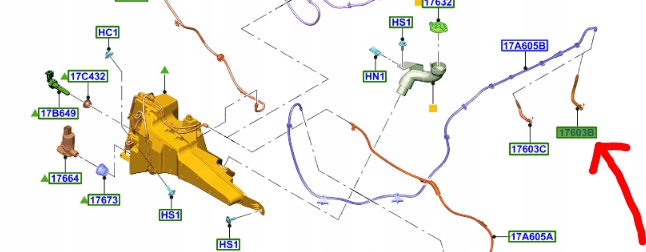 фото №1, Насадка розпилювача камери edge 19- kuga escape 20-