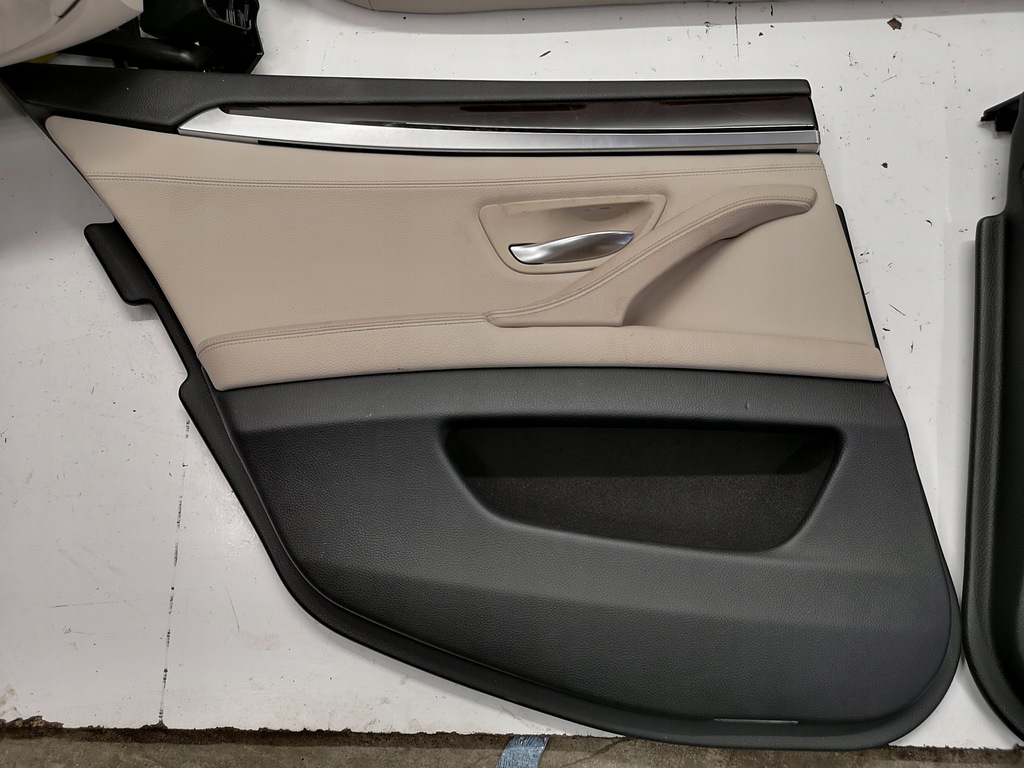 фото №13, Bmw 5 f10 сидіння заднє сидіння обшивки підігрів пам'ять