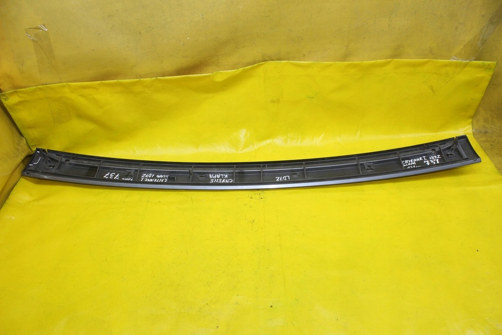 фото №9, Молдинг накладка крышки задней багажника porsche cayenne i ld7z 7l5853955 m s