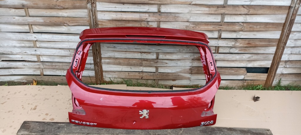 фото №1, Кришка багажника задня задня багажника peugeot 3008 i 09-16rok оригінал