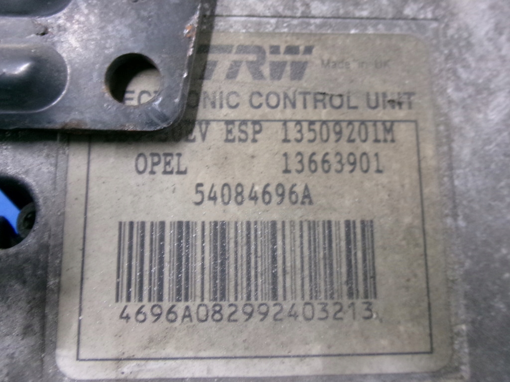 фото №8, Opel signum насос abs 09191497 trw 13663901 блок керування