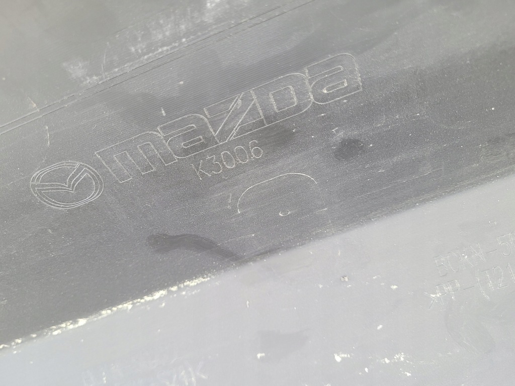 фото №13, Mazda 3 iv bp 19- спойлер накладка бампера заднього задня дифузор bckn-50222