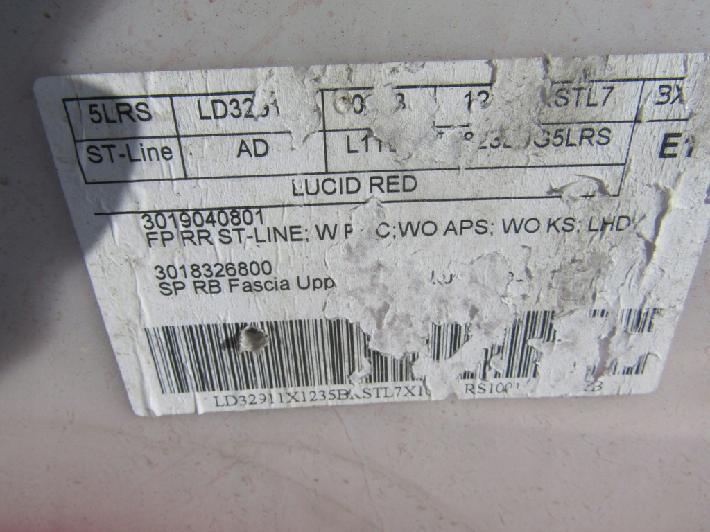 фото №15, Бампер ford puma mk2 19- st-line задняя pdc