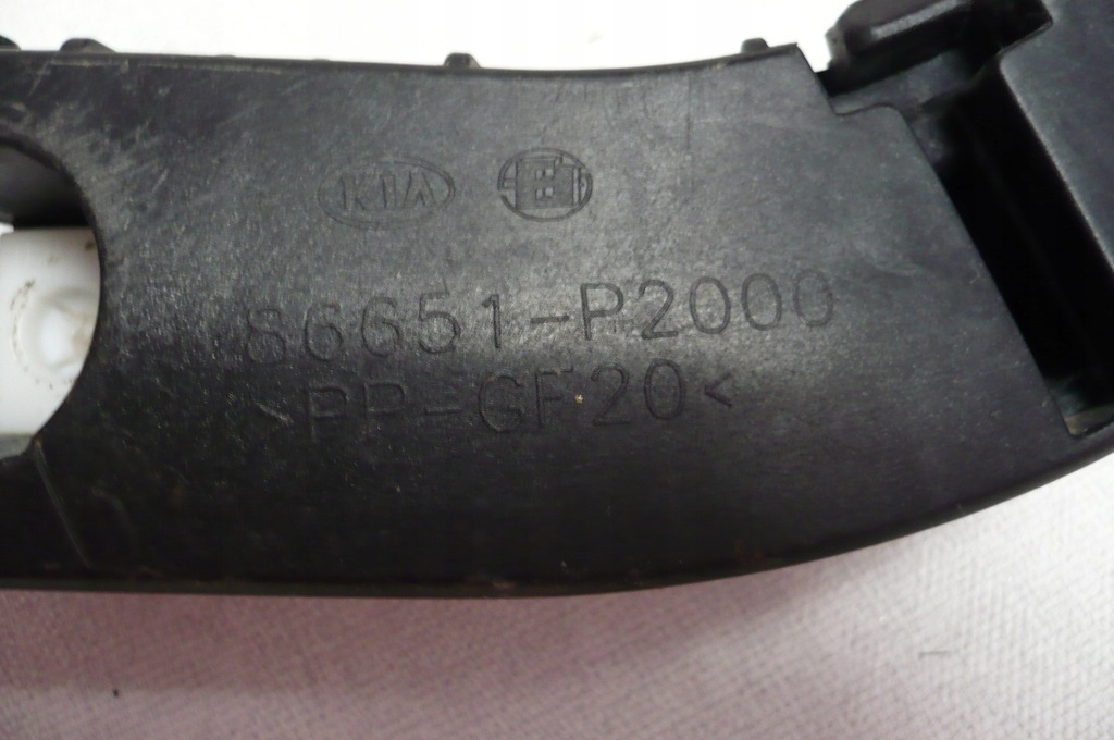 фото №13, Kia sorento iv 2020- направляющая кронштейн бампера левый задняя