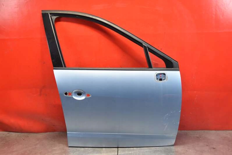 фото №1, Дверь правое перед передние голубой renault megane scenic 3 iii grand 09-12